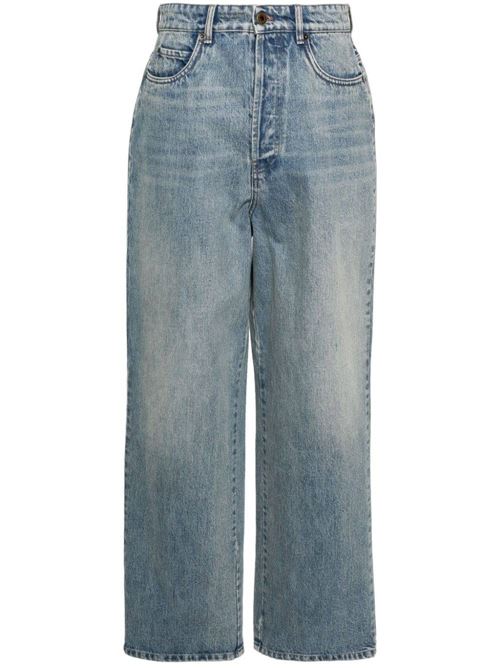 Jeans cotton washed Miu Miu | GWP497S-OOO1373F0076